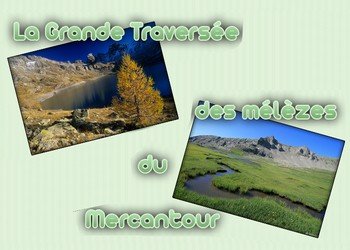 Trail des Mélèzes du Mercantour