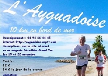 Ayguadoise, 10 km en bord de mer, Hyères (Var)