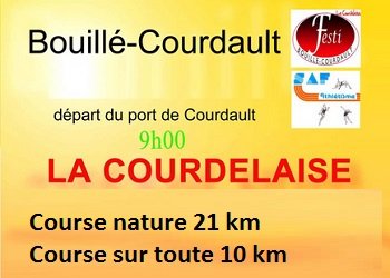La Courdelaise, 10 km route et trail 21 km, Bouillé Courdault (Vendée)