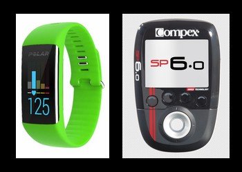 Polar A360 et Compex SP6