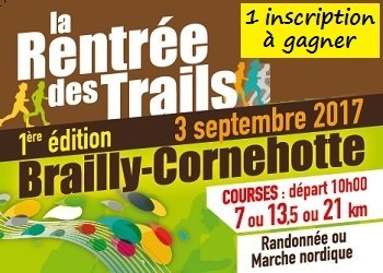 1 inscription à gagner pour la Rentrée des Trails 2017 (Somme)
