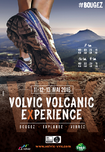 2 dossards Volvic Volcanic Experience 2018 (Puy de Dôme)