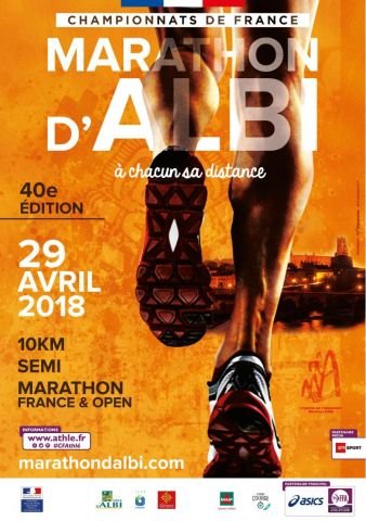Marathon, semi & 10km d'Albi