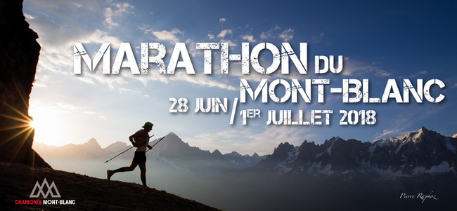 5 dossards 10 km du Marathon du Mont Blanc 2018, Chamonix (Haute Savoie)