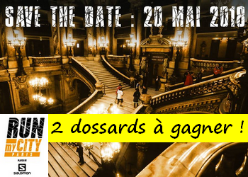 2 dossards Run My City Paris 2018 !