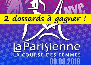 2 dossards pour La Parisienne 2018