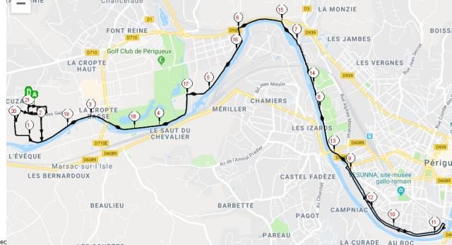Semi-marathon et 10 km de l'ASPTT Périgueux Athlétisme
