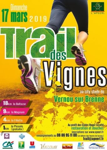 Trail des Vignes de Vernou-sur-Brenne