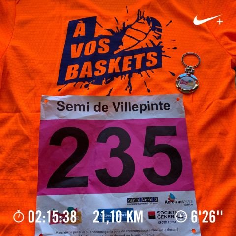A vos baskets, 10 km et semi-marathon de Villepinte
