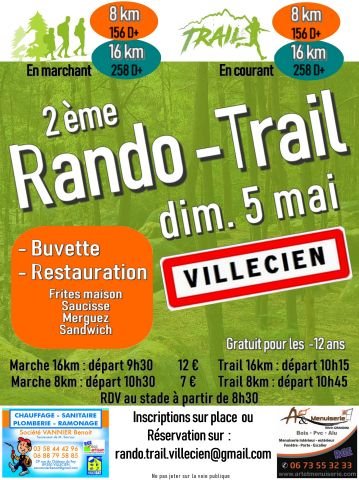 Rando Trail de Villecien
