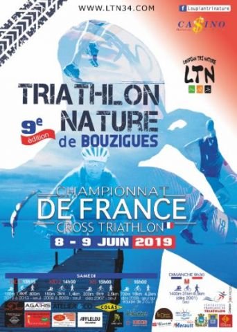 Triathlon nature de Bouzigues