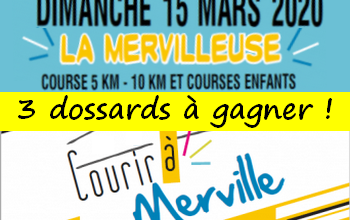 3 dossards Mervilleuse 2020 (Nord)