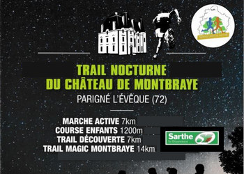 Trail nocturne du Château de Montbraye