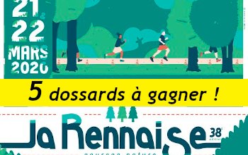 5 dossards La Rennaise 2020 (Ille et Vilaine)