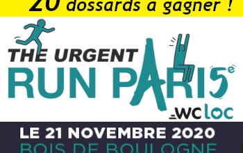 20 dossards Urgent Run Paris 2020 (Paris)