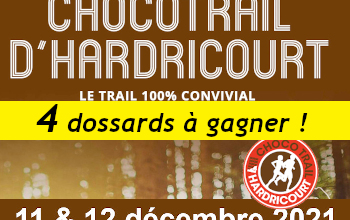 4 dossards ChocoTrail d Hardricourt 2021 (Yvelines)