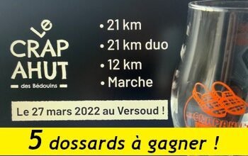 5 dossards Crapahut des Bedouins 2022 (Isère)