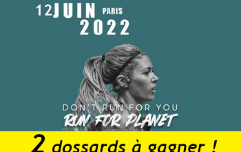 2 dossards Run For Planet Paris 2022 (Essonne)