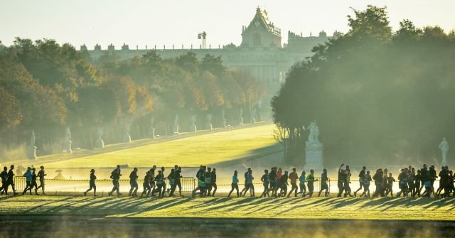 NordicTrack running au Château de Versailles