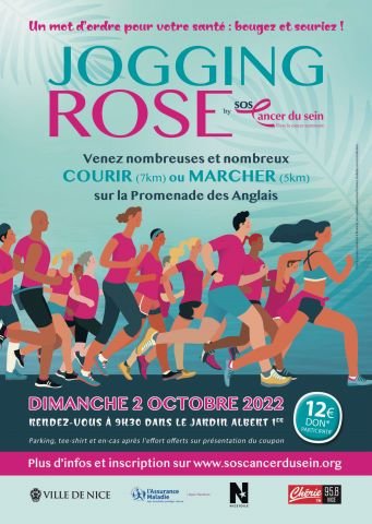 Jogging Rose et Marche Rose
