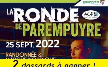 2 dossards Ronde de Parempuyre 2022 (Gironde)
