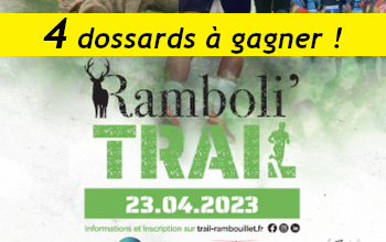 4 dossards Ramboli Trail 2023 (Yvelines)