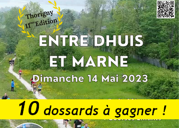 10 dossards Entre Dhuis et Marne 2023 (Seine et Marne)