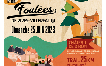 Foulées de RIVES-VILLEREAL