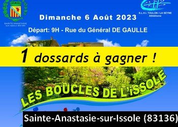 1 dossards Boucles de l Issole 2023 (Var)