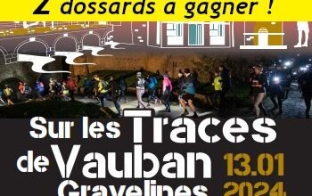 2 dossards Sur les traces de Vauban 2024 (Nord)