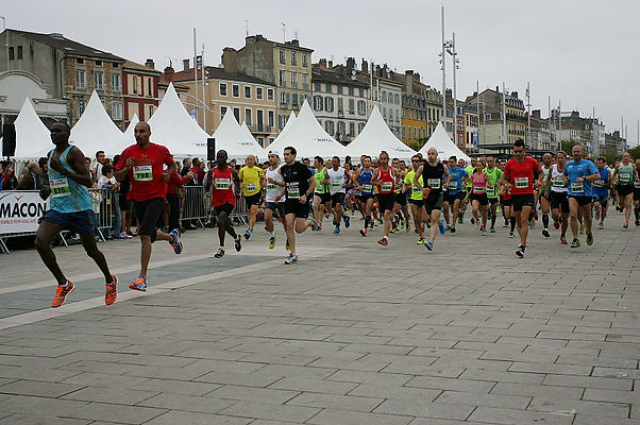 Semi-marathon de Mâcon - 10 km et 5 km
