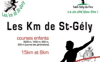 Kilomètres de Saint Gély