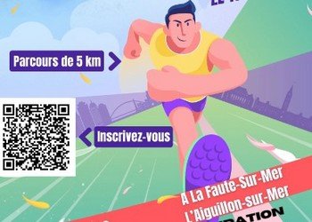 Color Run Côte de Lumière 2026, course de couleurs, L&rsquo;Aiguillon-la-Presqu&rsquo;île (Vendée)