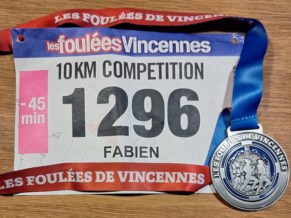 Classement des Foulées de Vincennes 2024