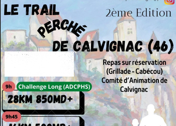 Trail perché de Calvignac 2026 (Lot)