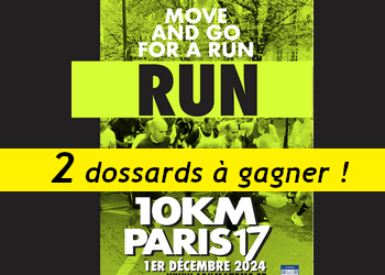 2 dossards 10 Km Paris 17 2024 (Paris)