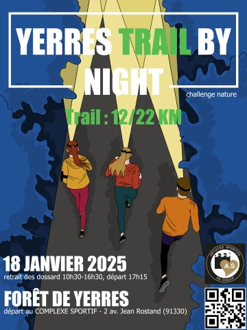 Yerres Trail by Night