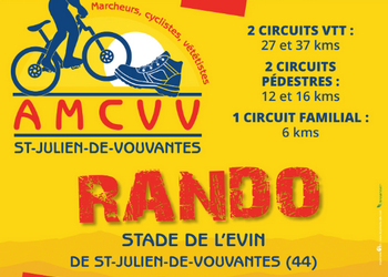 Rando de Saint-Julien-de-Vouvantes 2026 (Loire Atlantique)