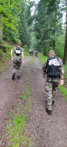 Course des Diables Bleus dans le Bas Rhin
