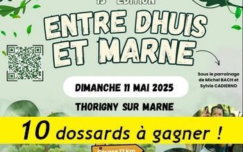 10 dossards Entre Dhuis et Marne 2025 (Seine et Marne)