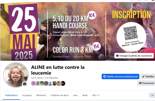 Aline en lutte contre la leucemie
