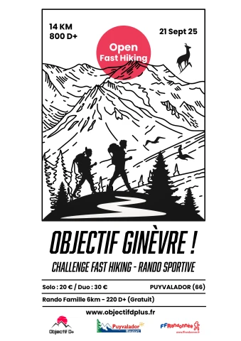 Objectif Ginèvre - Fast Hiking