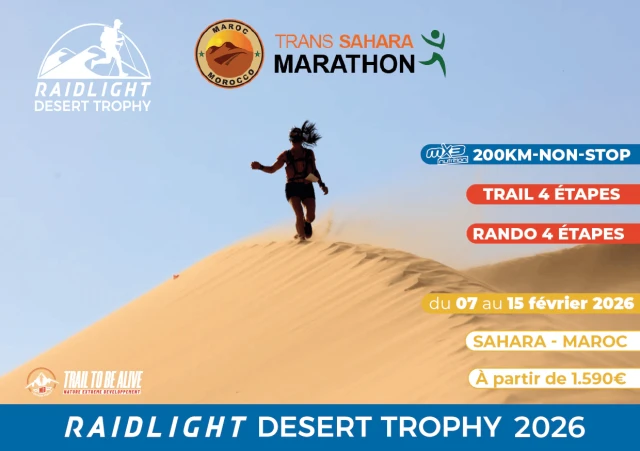 Trans Sahara Marathon Raidlight Desert Trophy Trans Sahara Marathon Raidlight Desert Trophy