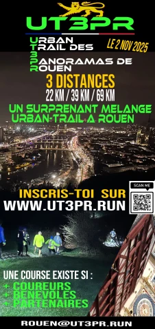 UT3PR Urban Trail des 3 Panoramas de Rouen