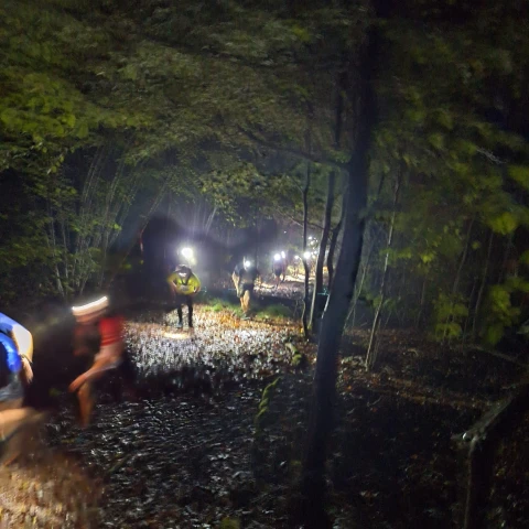 Trail de la Croix de Fer by Night