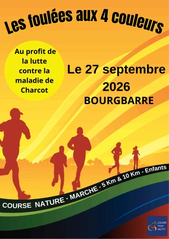 Foulées aux 4 couleurs