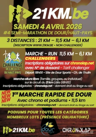 Semi-marathon de Dour Haut-Pays Semi-marathon de Dour Haut-Pays