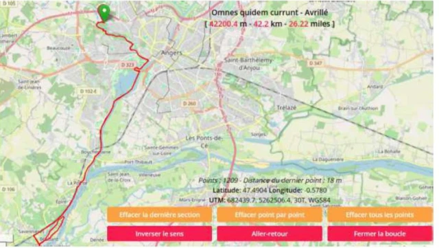 Marathon Avrillé Omnes quidem currunt