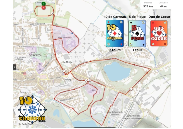 10 de Carreau Desvres