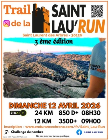 Trail de la Saint Lau'Run Trail de la Saint Lau'Run